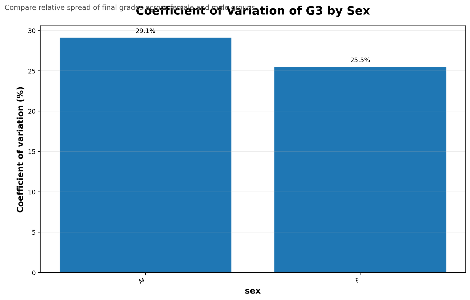 G3 coefficient of variation by sex